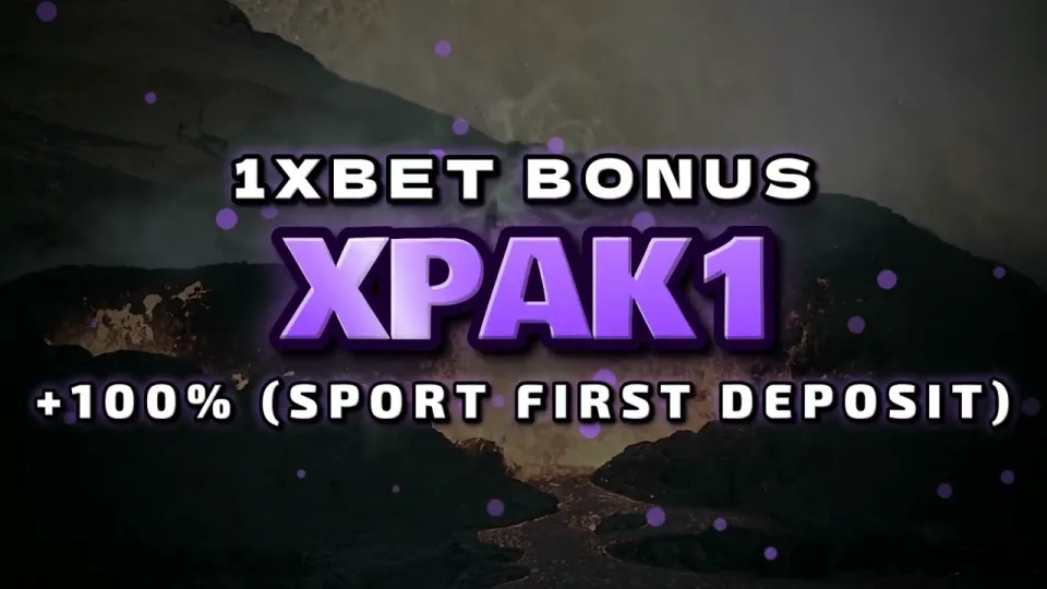 1xBet Welcome Bonus With Promo Code XPAK1